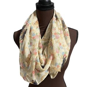 Loot crate beauty and the beast shawl, infinity scarf, cover up super cute